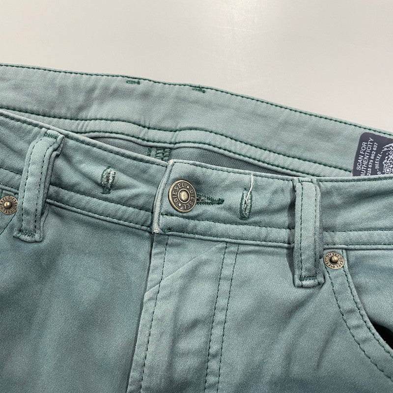 【中古品】【メンズ】 THOMMER CB-NE トマー ジョグジーンズ パンツ ボトムス ズボン 152-260304-cs-17-izu サイズ：W32 カラー：グリーン系 万代Net店