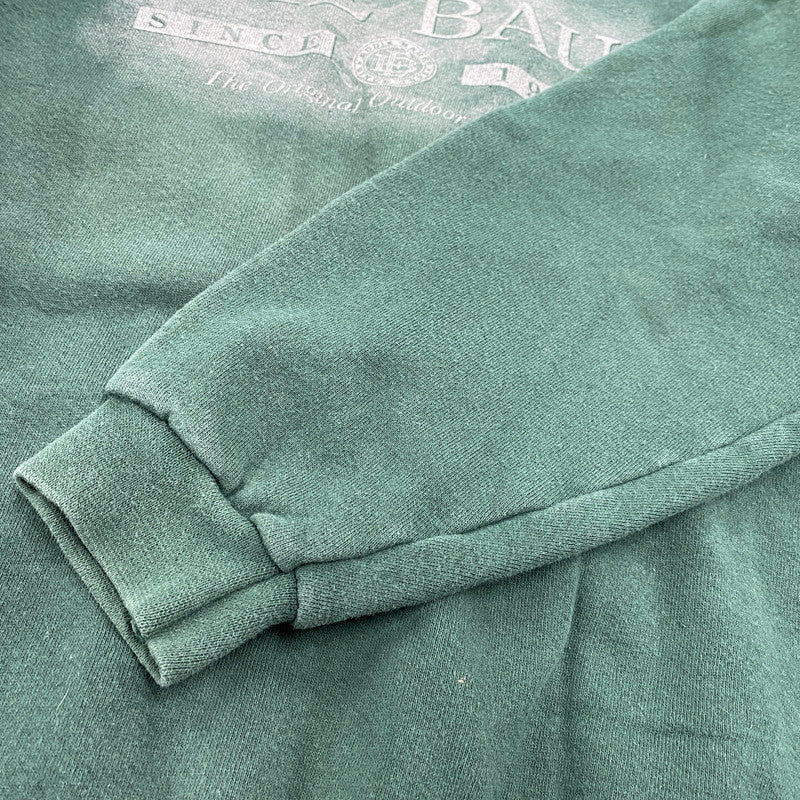 【中古品】【メンズ】 82805 USA製 PRINT LOGO SWEAT プリント ロゴ スウェット トップス 長袖 144-260304-cs-20-izu サイズ：M カラー：グリーン 万代Net店