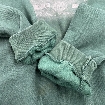【中古品】【メンズ】 82805 USA製 PRINT LOGO SWEAT プリント ロゴ スウェット トップス 長袖 144-260304-cs-20-izu サイズ：M カラー：グリーン 万代Net店