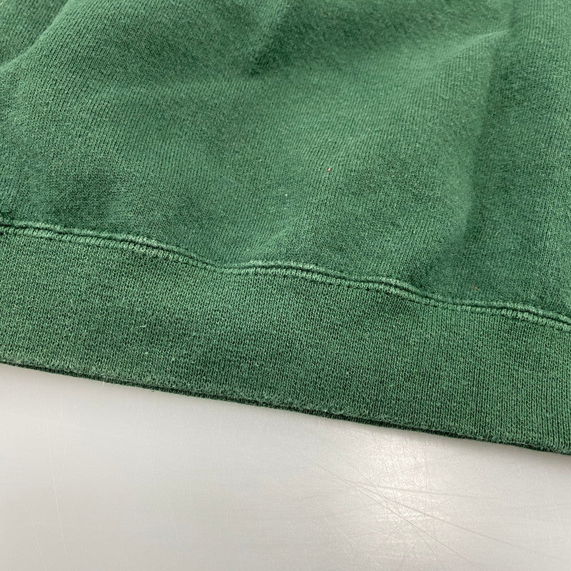 【中古品】【メンズ】 82805 USA製 PRINT LOGO SWEAT プリント ロゴ スウェット トップス 長袖 144-260304-cs-20-izu サイズ：M カラー：グリーン 万代Net店