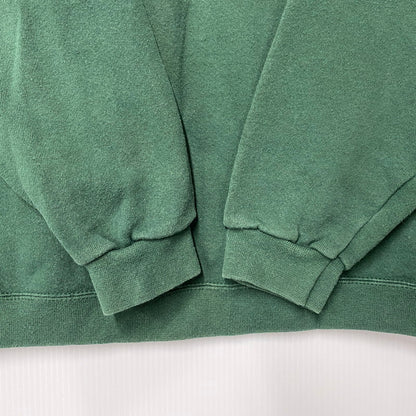 【中古品】【メンズ】 82805 USA製 PRINT LOGO SWEAT プリント ロゴ スウェット トップス 長袖 144-260304-cs-20-izu サイズ：M カラー：グリーン 万代Net店