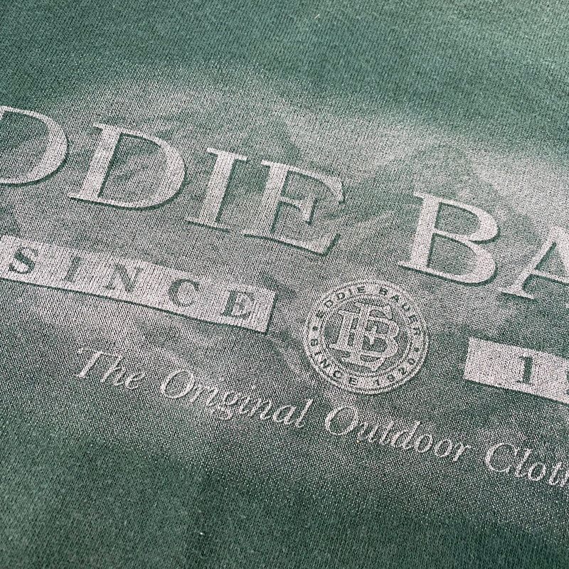 【中古品】【メンズ】 82805 USA製 PRINT LOGO SWEAT プリント ロゴ スウェット トップス 長袖 144-260304-cs-20-izu サイズ：M カラー：グリーン 万代Net店