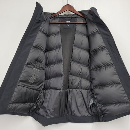 【中古品】【メンズ】 UNIQLO ユニクロ 311-449723 ハイブリッドダウンパーカ ジャケット アウター 147-260304-as-15-izu サイズ：M カラー：ブラック 万代Net店