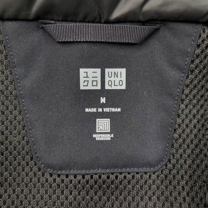 【中古品】【メンズ】 UNIQLO ユニクロ 311-449723 ハイブリッドダウンパーカ ジャケット アウター 147-260304-as-15-izu サイズ：M カラー：ブラック 万代Net店