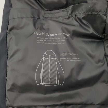 【中古品】【メンズ】 UNIQLO ユニクロ 311-449723 ハイブリッドダウンパーカ ジャケット アウター 147-260304-as-15-izu サイズ：M カラー：ブラック 万代Net店