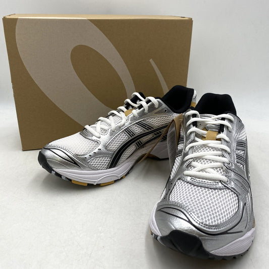 【中古美品】【メンズ】 1201A019 GEL-KAYANO 14 ゲル カヤノ スニーカー シューズ 靴 162-260227-cs-01-izu サイズ：27.5cm カラー：WHITE/PURE GOLD 万代Net店
