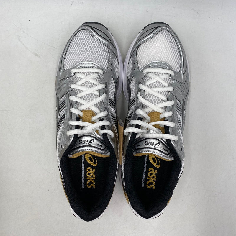 【中古美品】【メンズ】 1201A019 GEL-KAYANO 14 ゲル カヤノ スニーカー シューズ 靴 162-260227-cs-01-izu サイズ：27.5cm カラー：WHITE/PURE GOLD 万代Net店