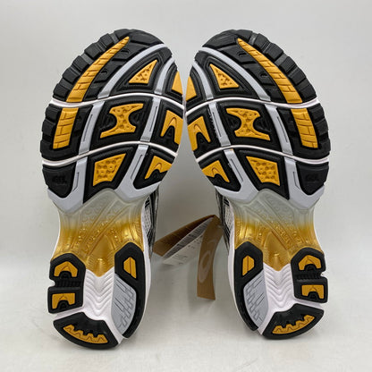 【中古美品】【メンズ】 1201A019 GEL-KAYANO 14 ゲル カヤノ スニーカー シューズ 靴 162-260227-cs-01-izu サイズ：27.5cm カラー：WHITE/PURE GOLD 万代Net店