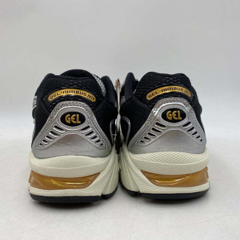 【中古美品】【メンズ】 1203A543-020 GEL-NIMBUS 10.1 ゲル ニンバス スニーカー シューズ 靴 162-260227-cs-02-izu サイズ：27.0cm カラー：PIEDMONT GREY/PURE SILVER 万代Net店