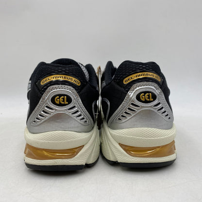 【中古美品】【メンズ】 1203A543-020 GEL-NIMBUS 10.1 ゲル ニンバス スニーカー シューズ 靴 162-260227-cs-02-izu サイズ：27.0cm カラー：PIEDMONT GREY/PURE SILVER 万代Net店