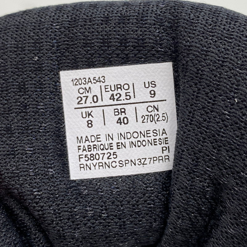 【中古美品】【メンズ】 1203A543-020 GEL-NIMBUS 10.1 ゲル ニンバス スニーカー シューズ 靴 162-260227-cs-02-izu サイズ：27.0cm カラー：PIEDMONT GREY/PURE SILVER 万代Net店