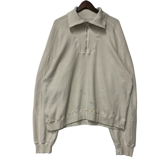 【中古品】【メンズ】 ANCELLM アンセルム SMOOTH KNIT PULLOVER SHIRT ANC-CT120 スムースニット プルオーバーシャツ 長袖 140-260227-as-01-izu サイズ：1 カラー：グレー 万代Net店