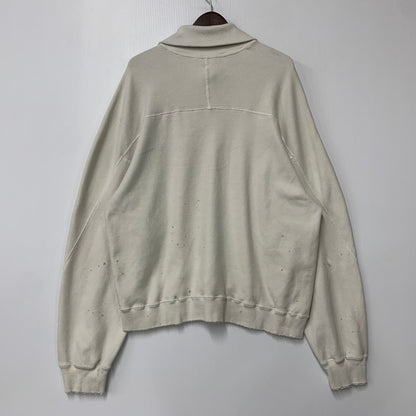 【中古品】【メンズ】 ANCELLM アンセルム SMOOTH KNIT PULLOVER SHIRT ANC-CT120 スムースニット プルオーバーシャツ 長袖 140-260227-as-01-izu サイズ：1 カラー：グレー 万代Net店