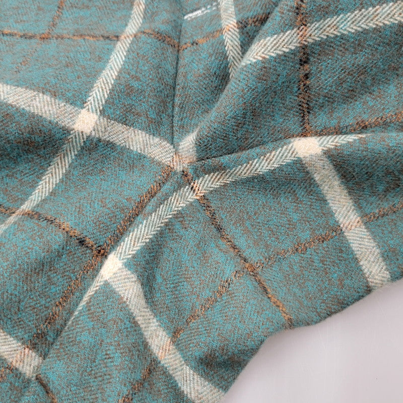 【中古美品】【メンズ】 LQUARTET エルカルテット LQ25FW-LP-012 YARN-DYED COTTON EAZY TROUSERS ヤーンダイ コットン イージー トラウザー パンツ 151-260227-kh-10-izu サイズ：M カラー：グリーン系 万代Net店