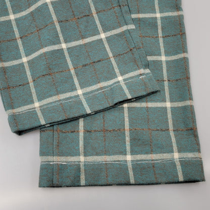 【中古美品】【メンズ】 LQUARTET エルカルテット LQ25FW-LP-012 YARN-DYED COTTON EAZY TROUSERS ヤーンダイ コットン イージー トラウザー パンツ 151-260227-kh-10-izu サイズ：M カラー：グリーン系 万代Net店