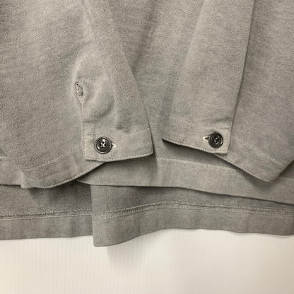【中古美品】【メンズ】 KONTOR コントール PIGMENT DYEING BIG POLO LS KON-CS02253 ピグメントダイ ビッグ ポロ ロングスリーブ 長袖 140-260227-as-03-izu サイズ：2 カラー：グレー 万代Net店