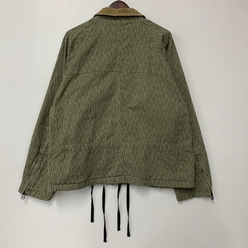 【中古美品】【メンズ】 ANCELLM アンセルム CAMO ZIPUP JACKET ANC-JK83 カモフラージュ ジップアップ ジャケット アウター 140-260227-as-02-izu サイズ：1 カラー：グリーン系 万代Net店
