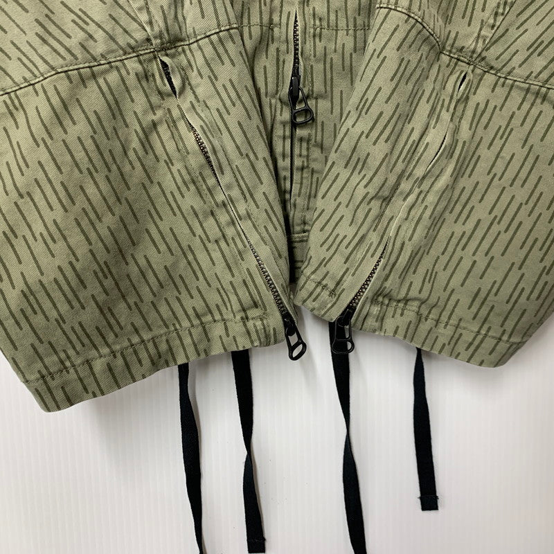 【中古美品】【メンズ】 ANCELLM アンセルム CAMO ZIPUP JACKET ANC-JK83 カモフラージュ ジップアップ ジャケット アウター 140-260227-as-02-izu サイズ：1 カラー：グリーン系 万代Net店