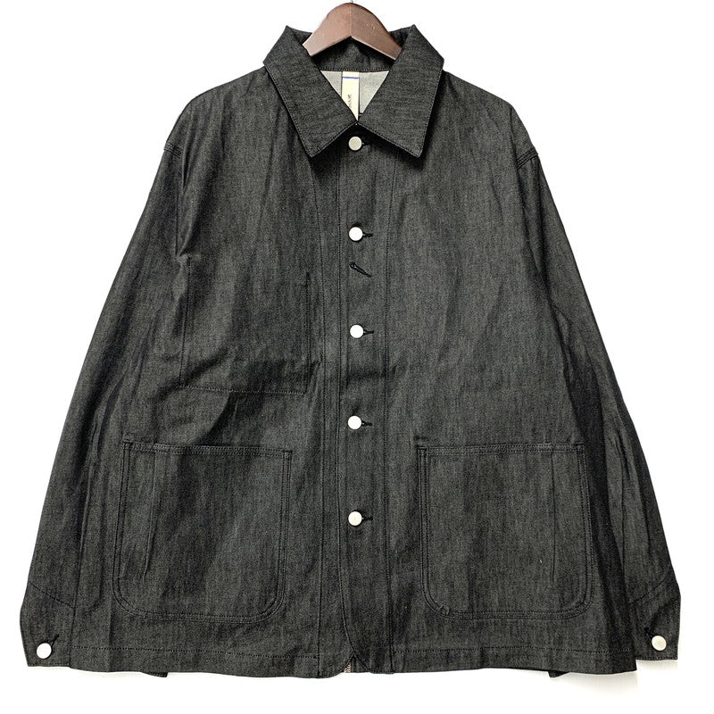 【中古美品】【メンズ】 SHINYA KOZUKA シンヤ コヅカ 2601SK02 ORDINARY CITY COVERALL オーディナリー シティ カバーオール アウター 140-260227-cs-15-izu サイズ：M カラー：ブラック 万代Net店