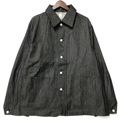 【中古美品】【メンズ】 SHINYA KOZUKA シンヤ コヅカ 2601SK02 ORDINARY CITY COVERALL オーディナリー シティ カバーオール アウター 140-260227-cs-15-izu サイズ：M カラー：ブラック 万代Net店