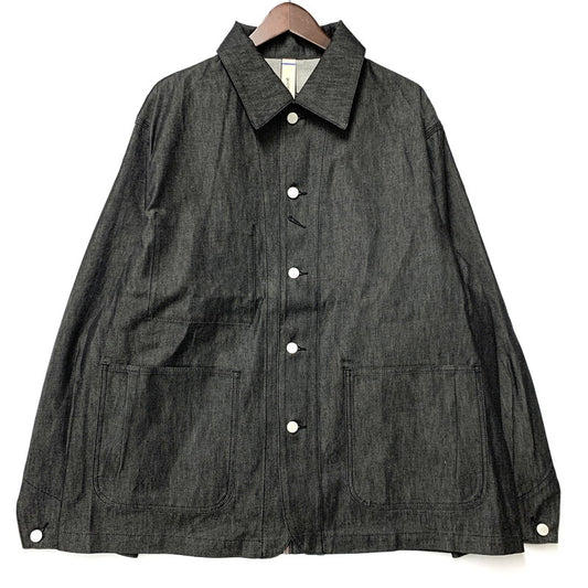 【中古美品】【メンズ】 SHINYA KOZUKA シンヤ コヅカ 2601SK02 ORDINARY CITY COVERALL オーディナリー シティ カバーオール アウター 140-260227-cs-15-izu サイズ：M カラー：ブラック 万代Net店