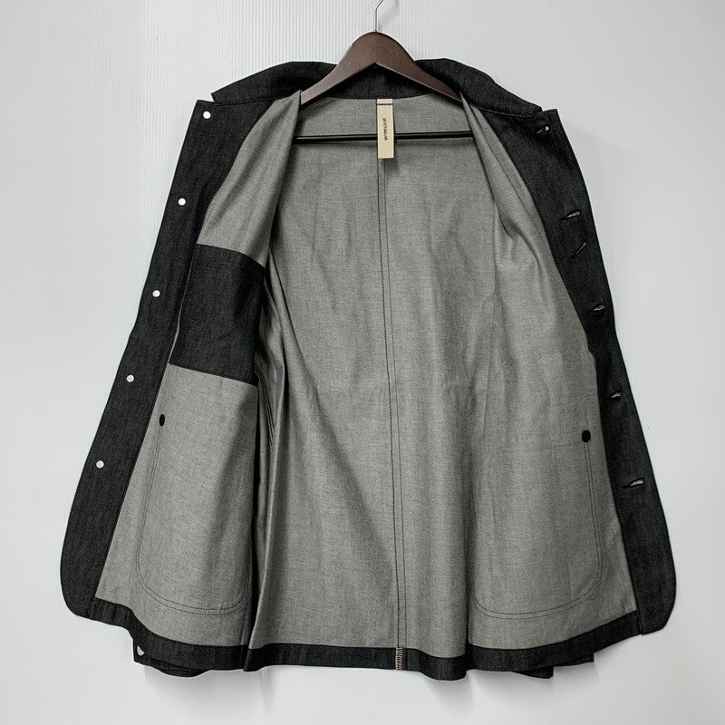 【中古美品】【メンズ】 SHINYA KOZUKA シンヤ コヅカ 2601SK02 ORDINARY CITY COVERALL オーディナリー シティ カバーオール アウター 140-260227-cs-15-izu サイズ：M カラー：ブラック 万代Net店