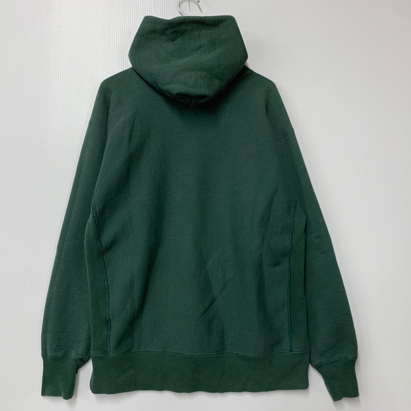【中古品】【メンズ】 Champion チャンピオン C3-S122 日本製 DARTMOUTH REVERSE WEAVE PULLOVER HOODED SWEATSHIRT リバースウィーブ プルオーバー フーデッド スウェットシャツ トップス 長袖 148-260227-cs-13-izu サイズ：XL カラー：グリーン 万代Net店