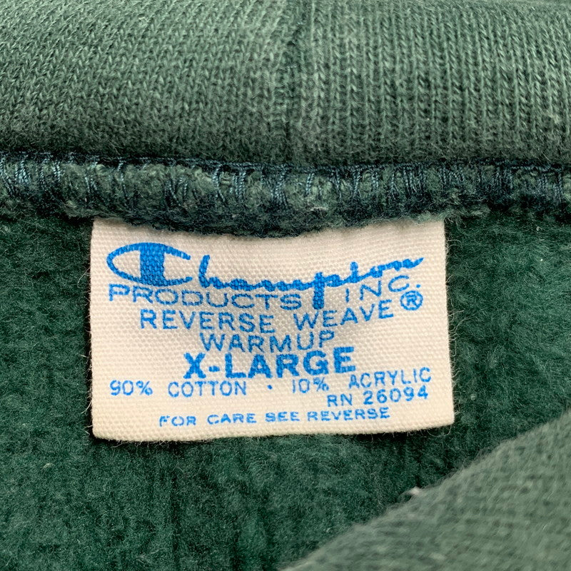 【中古品】【メンズ】 Champion チャンピオン C3-S122 日本製 DARTMOUTH REVERSE WEAVE PULLOVER HOODED SWEATSHIRT リバースウィーブ プルオーバー フーデッド スウェットシャツ トップス 長袖 148-260227-cs-13-izu サイズ：XL カラー：グリーン 万代Net店