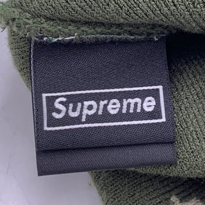 【中古品】【メンズ】 × NEWERA ニューエラ 21FW BOX LOGO BEANIE ボックスロゴ ビーニー 帽子 ニット帽 185-260228-ya-03-izu サイズ：F カラー：カーキ 万代Net店