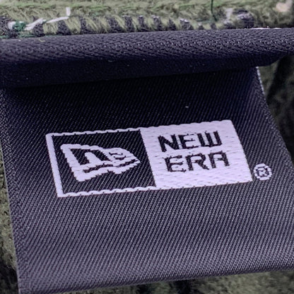 【中古品】【メンズ】 × NEWERA ニューエラ 21FW BOX LOGO BEANIE ボックスロゴ ビーニー 帽子 ニット帽 185-260228-ya-03-izu サイズ：F カラー：カーキ 万代Net店