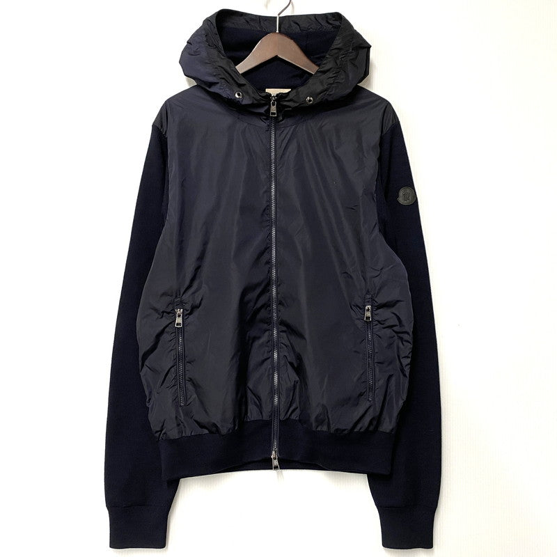 【中古品】【メンズ】 C20919404300 97551 MAGLIONE TRICOT CARDIGAN マリオーネトリコットカーディガン トップス 141-260301-tt-04-izu サイズ：XXL カラー：ネイビー 万代Net店