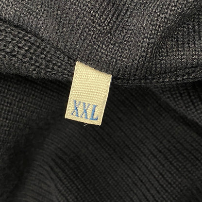 【中古品】【メンズ】 C20919404300 97551 MAGLIONE TRICOT CARDIGAN マリオーネトリコットカーディガン トップス 141-260301-tt-04-izu サイズ：XXL カラー：ネイビー 万代Net店
