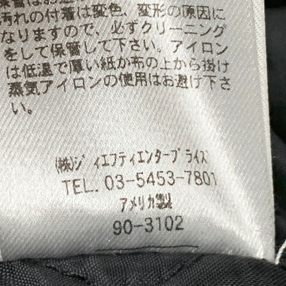 【中古品】【メンズ】 HEWITT MFG ヒューイット エムエフジー × BACKDROP バックドロップ VIN13F-AJ01 別注 USA製 WOOL×LEATHER ウール レザー STADIUM JACKET スタジアム ジャケット アウター 145-260228-ya-11-izu サイズ：38 カラー：ワインレッド×ベージュ 万代Net店