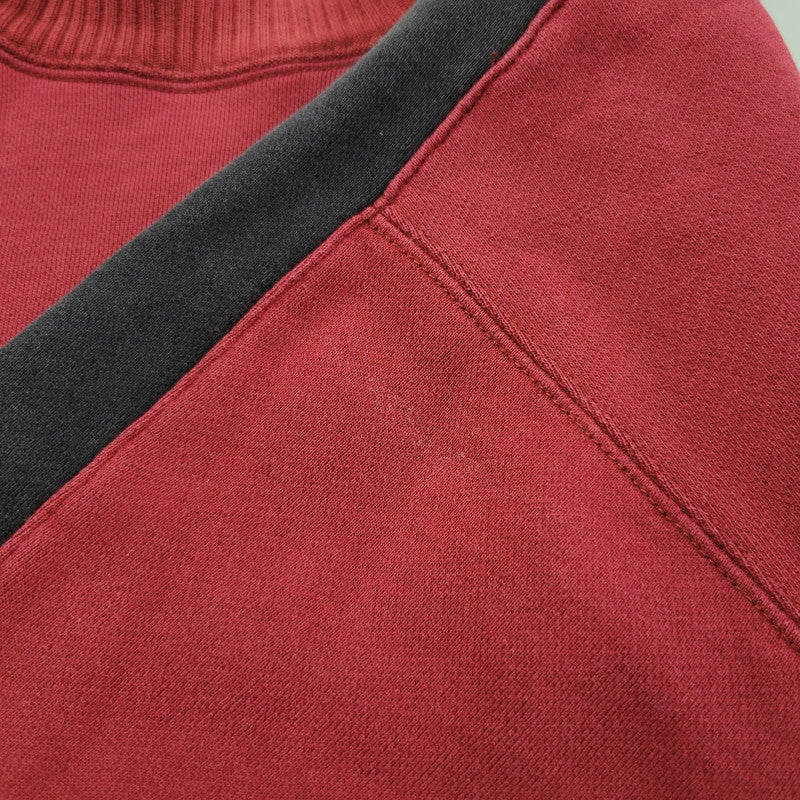 【中古品】【メンズ】 OLD NIKE オールド ナイキ 00S SWEATSHIRT スウェットシャツ トップス 146-260305-yn-05-izu サイズ：M カラー：レッド 万代Net店