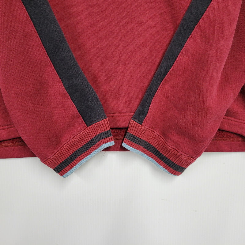 【中古品】【メンズ】 OLD NIKE オールド ナイキ 00S SWEATSHIRT スウェットシャツ トップス 146-260305-yn-05-izu サイズ：M カラー：レッド 万代Net店