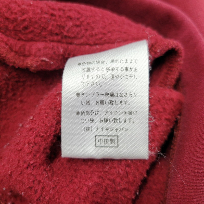 【中古品】【メンズ】 OLD NIKE オールド ナイキ 00S SWEATSHIRT スウェットシャツ トップス 146-260305-yn-05-izu サイズ：M カラー：レッド 万代Net店