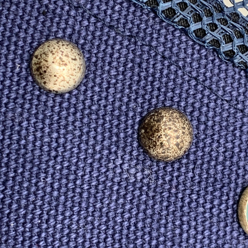【中古品】【メンズ】 ×B.B.SIMON ビービーサイモン STUDDED MESH BACK 5-PANEL スタッデッド メッシュ バック ファイブパネル 帽子 キャップ 185-260228-ya-02-izu サイズ：ONE SIZE（58cm） カラー：ネイビー 万代Net店