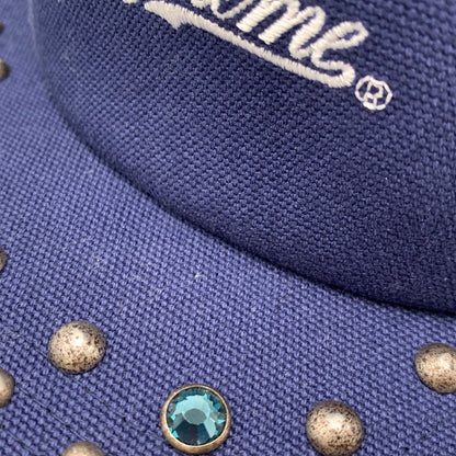 【中古品】【メンズ】 ×B.B.SIMON ビービーサイモン STUDDED MESH BACK 5-PANEL スタッデッド メッシュ バック ファイブパネル 帽子 キャップ 185-260228-ya-02-izu サイズ：ONE SIZE（58cm） カラー：ネイビー 万代Net店
