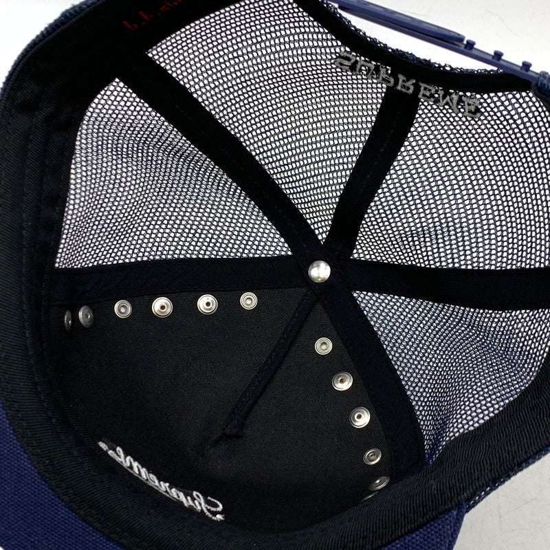 【中古品】【メンズ】 ×B.B.SIMON ビービーサイモン STUDDED MESH BACK 5-PANEL スタッデッド メッシュ バック ファイブパネル 帽子 キャップ 185-260228-ya-02-izu サイズ：ONE SIZE（58cm） カラー：ネイビー 万代Net店
