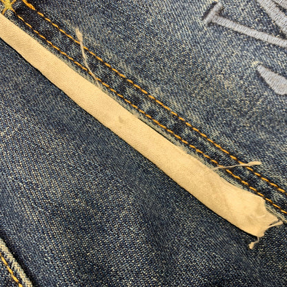 【中古品】【メンズ】 PATCHWORK DENIM PANTS TR33MS18 パッチワークデニムパンツ ジーンズ ボトムス 152-260301-as-23-izu サイズ：US36 カラー：インディゴ 万代Net店