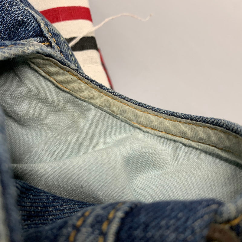 【中古品】【メンズ】 PATCHWORK DENIM PANTS TR33MS18 パッチワークデニムパンツ ジーンズ ボトムス 152-260301-as-23-izu サイズ：US36 カラー：インディゴ 万代Net店