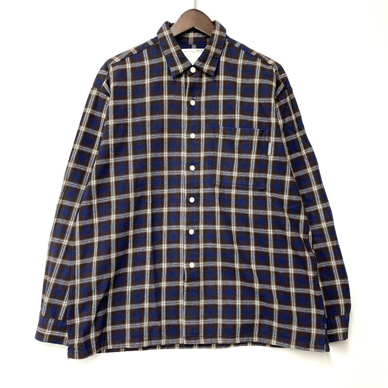 【中古品】【メンズ】 COTTON POCKET CHECK L S SHIRT コットンポケットチェックシャツ トップス 長袖 142-260301-tt-03-izu サイズ：M カラー：マルチカラー 万代Net店