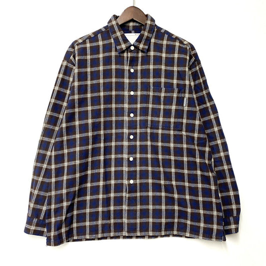 【中古品】【メンズ】 COTTON POCKET CHECK L S SHIRT コットンポケットチェックシャツ トップス 長袖 142-260301-tt-03-izu サイズ：M カラー：マルチカラー 万代Net店