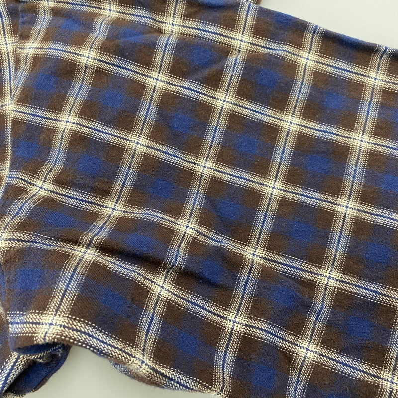 【中古品】【メンズ】 COTTON POCKET CHECK L S SHIRT コットンポケットチェックシャツ トップス 長袖 142-260301-tt-03-izu サイズ：M カラー：マルチカラー 万代Net店