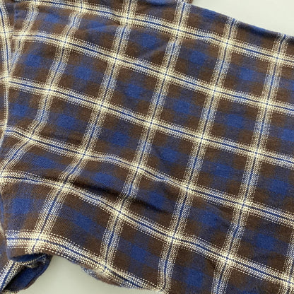 【中古品】【メンズ】 COTTON POCKET CHECK L S SHIRT コットンポケットチェックシャツ トップス 長袖 142-260301-tt-03-izu サイズ：M カラー：マルチカラー 万代Net店