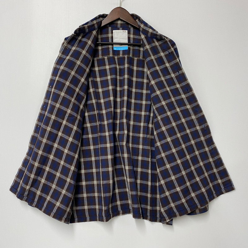 【中古品】【メンズ】 COTTON POCKET CHECK L S SHIRT コットンポケットチェックシャツ トップス 長袖 142-260301-tt-03-izu サイズ：M カラー：マルチカラー 万代Net店