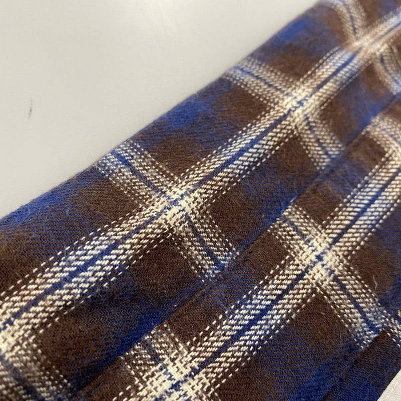 【中古品】【メンズ】 COTTON POCKET CHECK L S SHIRT コットンポケットチェックシャツ トップス 長袖 142-260301-tt-03-izu サイズ：M カラー：マルチカラー 万代Net店