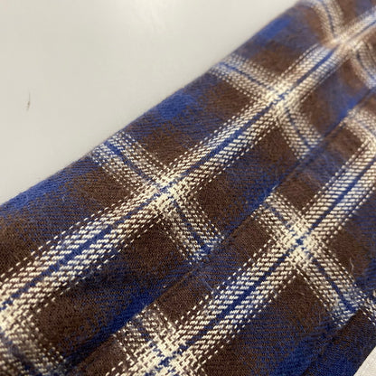 【中古品】【メンズ】 COTTON POCKET CHECK L S SHIRT コットンポケットチェックシャツ トップス 長袖 142-260301-tt-03-izu サイズ：M カラー：マルチカラー 万代Net店