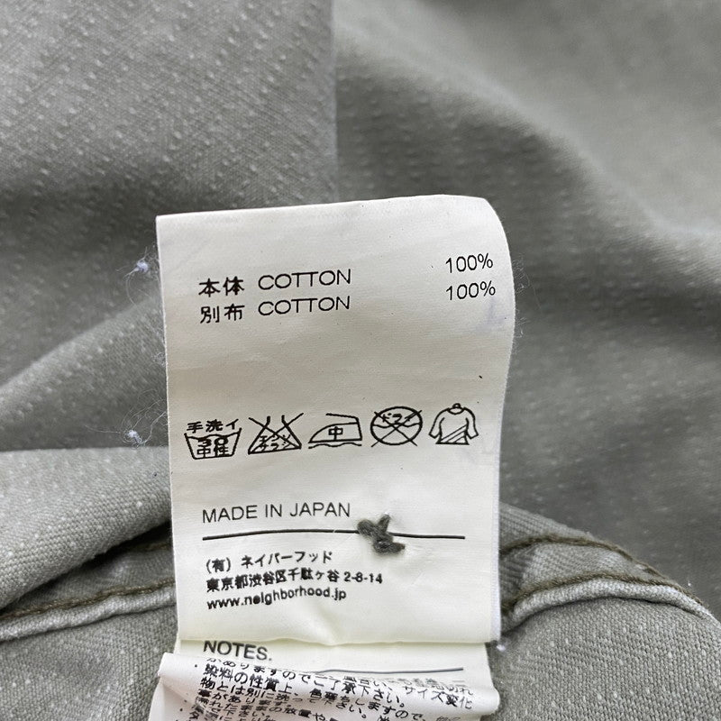 【中古品】【メンズ】 141NYNH-JKM07 HERRINGBONE NO COLLAR UTILITY JACKET ヘリンボーンノーカラージャケットアウター 142-260301-tt-06-izu サイズ：XL カラー：カーキ 万代Net店