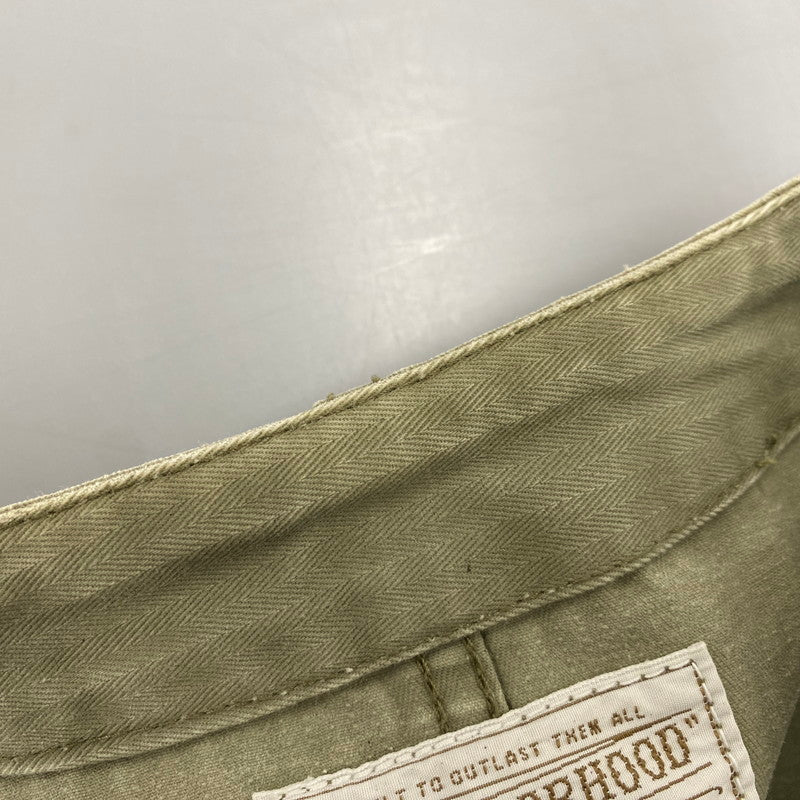 【中古品】【メンズ】 141NYNH-JKM07 HERRINGBONE NO COLLAR UTILITY JACKET ヘリンボーンノーカラージャケットアウター 142-260301-tt-06-izu サイズ：XL カラー：カーキ 万代Net店